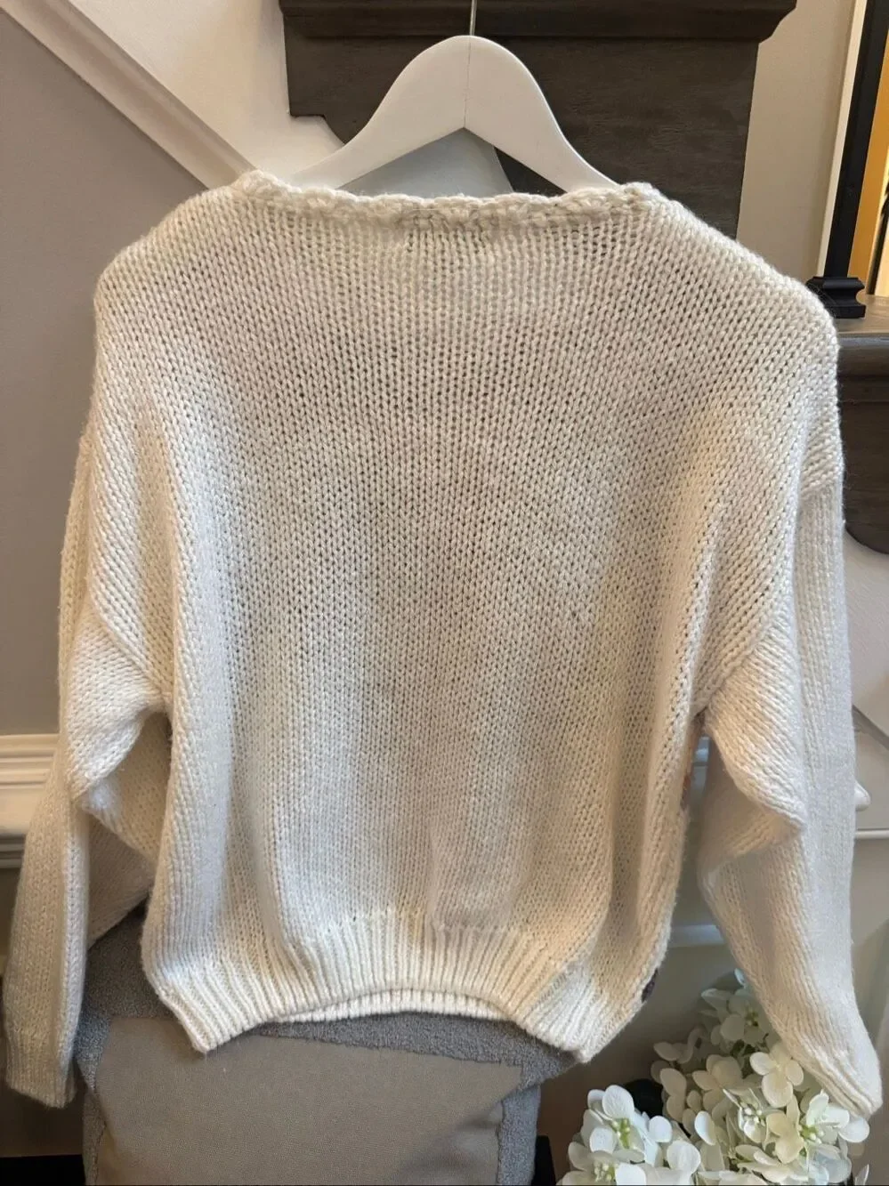 Vintage Jamie Scott Hand Knit Sweater sz L